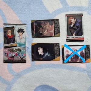Jujutsu Kaisen Snap Card Series 2 Set New
